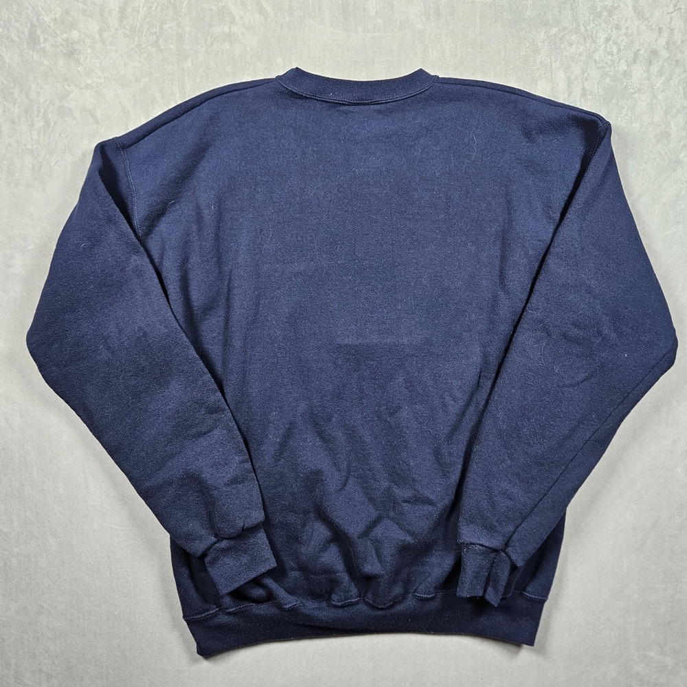 Vintage Ireland Sweatshirt Mens XL Blue Crewneck Embroidered USA St. Patrick's - Picture 2 of 7